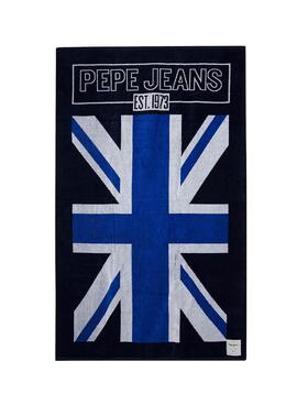 Serviette Pepe Jeans Tom Bleu Bleu marine pour Homme