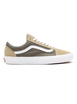 Baskets Vans Old Skool Beige pour Homme