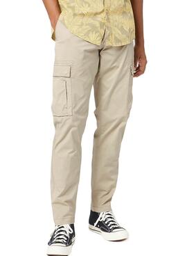 Pantalon Dockers Cargo Tapered Taupe Beige Homme