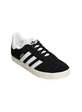 Baskets Adidas Gazelle Noire pour Garçon et Fille