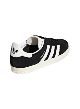 Baskets Adidas Gazelle Noire pour Garçon et Fille