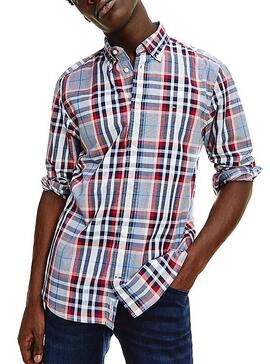 Chemise Tommy Hilfiger Midscale Bleu marine Homme