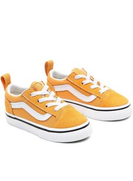 Baskets Vans Old Skool Jaune Garçon et Fille