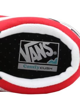 Baskets Vans Comfycush Old Skool Rouge Garçon Fille