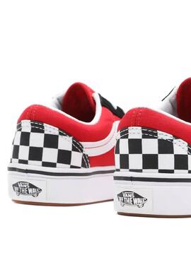 Baskets Vans Comfycush Old Skool Rouge Garçon Fille