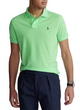 Polo Polo Ralph Lauren Groen Earth Vert Homme