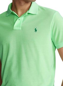 Polo Polo Ralph Lauren Groen Earth Vert Homme