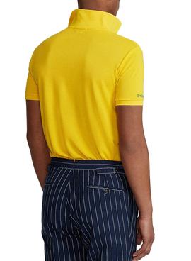 Polo Polo Ralph Lauren Short Tricot Jaune Homme