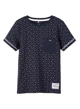 T-Shirt Name It Truman Bleu marine pour Garçon