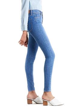 Jeans Levis 720 Hirise Bleu pour Femme