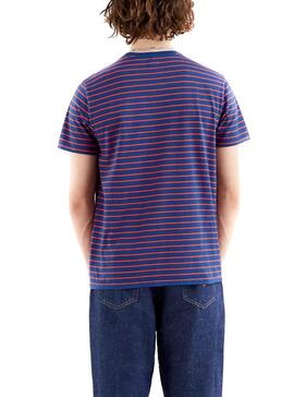 T-Shirt Levis Original Housemarked Rayures Homme