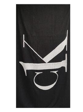 Serviette Calvin Klein Towel Noir pour Homme Femme