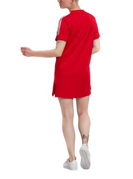 Robe Adidas Escarl Rouge pour Femme