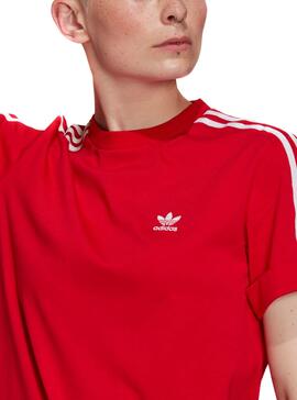 Robe Adidas Escarl Rouge pour Femme