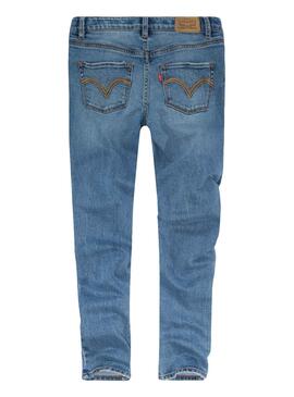 Jeans Levis 710 Skinny Bleu Fille