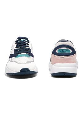 Baskets Lacoste Storm 96 Nano Blanc pour Femme