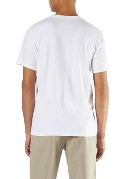 T-Shirt Dockers Alpha Graphic Blanc pour Homme
