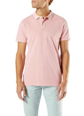 Polo Dockers Dmd Pique Rose pour Homme