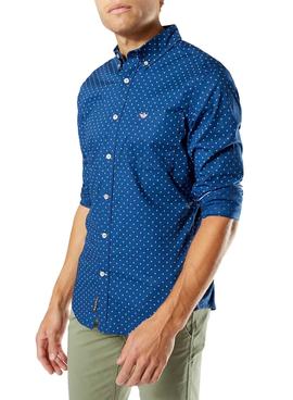 Chemise Dockers Alpha Icon Bleu Intense pour Homme