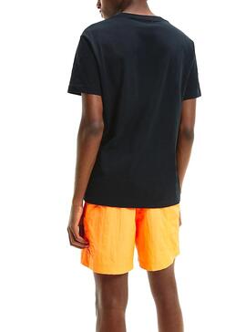T-Shirt Calvin Klein Waterbase Noire pour Homme