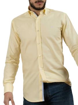 Chemise Klout Panama Jaune pour Homme