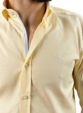 Chemise Klout Panama Jaune pour Homme