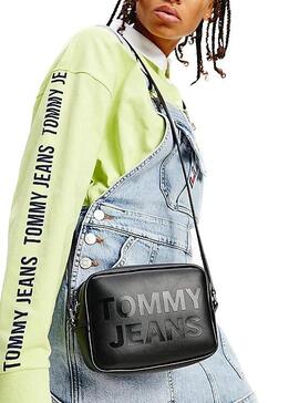 Sac à main Tommy Jeans Camera Bag Noire pour Homme