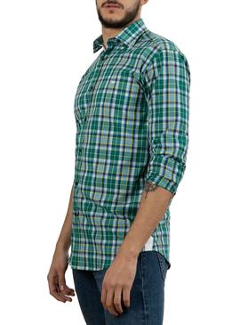 Chemise Klout Xoel Vert pour Homme