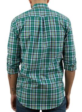 Chemise Klout Xoel Vert pour Homme