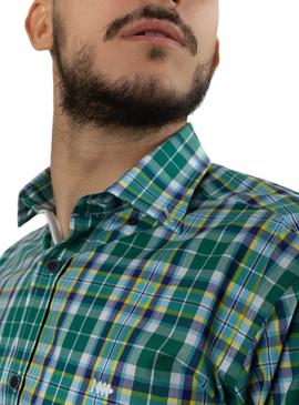 Chemise Klout Xoel Vert pour Homme