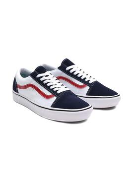 Baskets Vans Comfycush Old Skool Blanc Homme