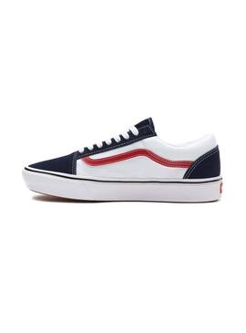 Baskets Vans Comfycush Old Skool Blanc Homme