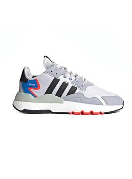 Baskets Adidas Nite Jogger Gris pour Homme