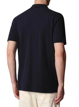 Polo Napapijri Ealis Bleu marine pour Homme