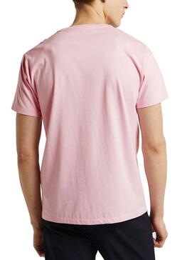 T-Shirt Polo Ralph Lauren Custom Fit Rose Homme