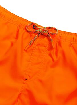 Slip de bain North Sails Volley Orange pour Homme