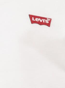 T-Shirt Levis Batwing Chesthit Blanc pour Garçon