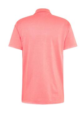 Polo Lacoste DH2881 Rose pour Homme