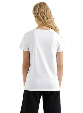 T-Shirt Levis Batwing Tropical Blanc pour Femme