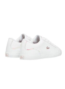 Baskets Lacoste Lerond 0921 Blanc pour Fille
