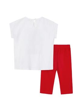 Set Mayoral Poignet Noeud Rouge pour Fille
