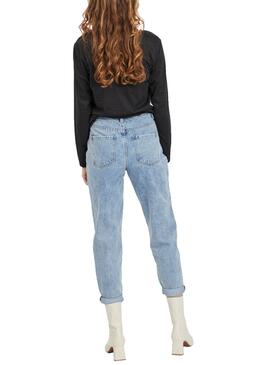 Jeans Vila Vilimone Bleu pour Femme