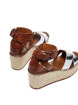Sandales Pepe Jeans Witney Collar Brun Femme