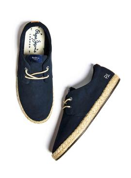 Espadrilles Pepe Jeans Tourist Bleu marine pour Homme