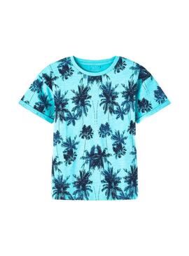 T-Shirt Name It Valther Bleu pour Garçon