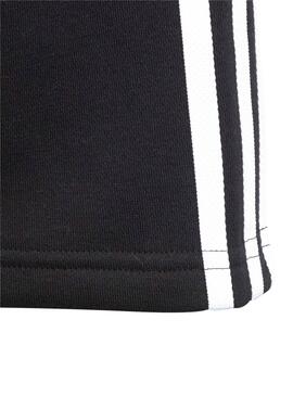 Bermuda Adidas Fleece Noir pour Garçon