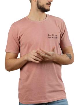 T-Shirt Klout Dyed Rose pour Homme