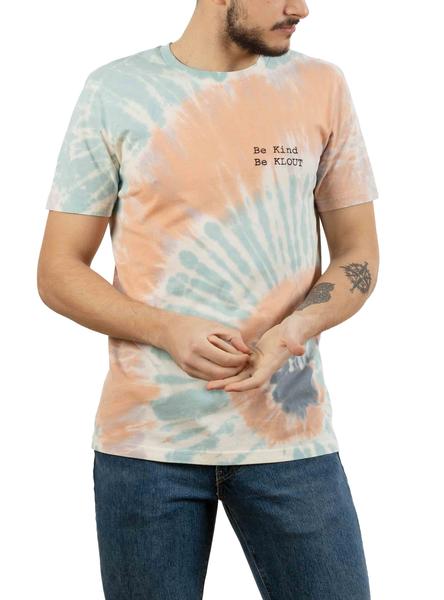 T Shirt Klout Tie Dye Multicolore pour Homme