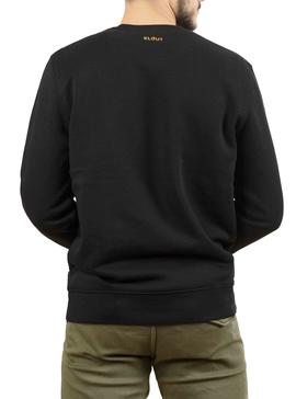 Sweat Klout Basic Noir pour Homme