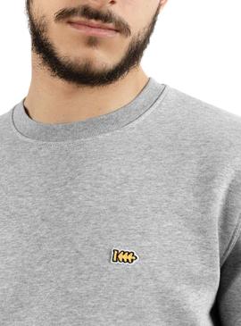 Sweat Klout Basic Gris pour Homme